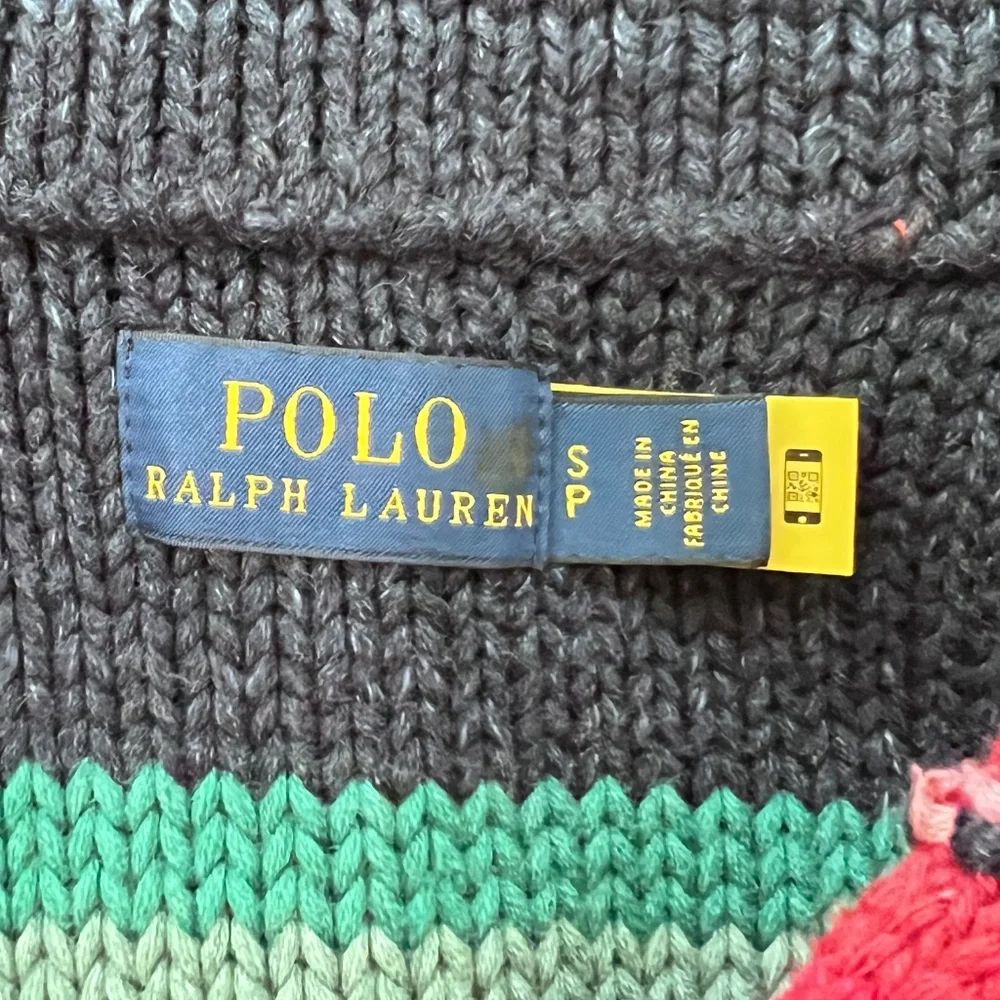 $898 Polo Ralph Lauren Small Hand Knit Beacon Cardigan Southwestern Serape Ranch - Picture 8 of 10